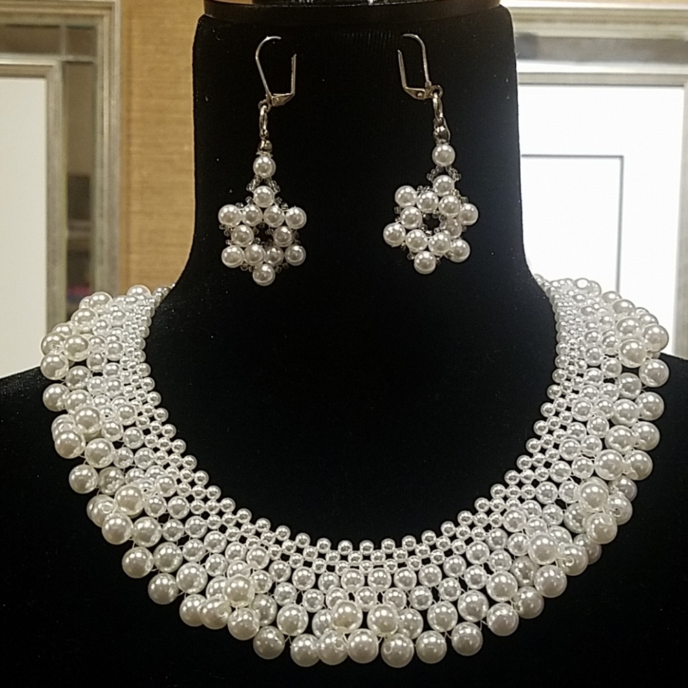 Handmade Neckless and Earring Set